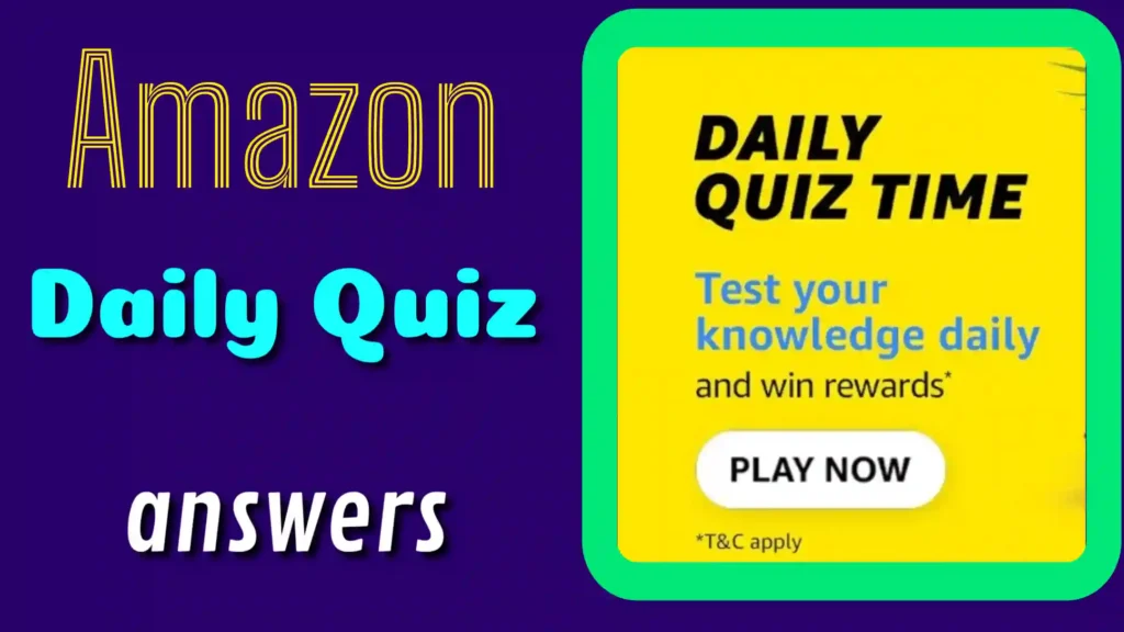 amazon fz quiz answers today 6 february 2024